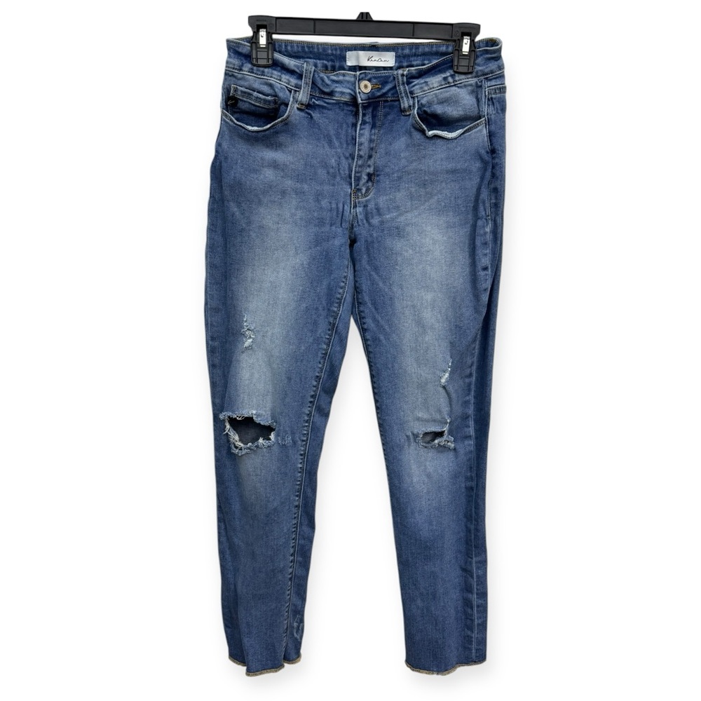 Kancan Women’s‎ Stretch Straight Leg Jeans Size 28. 30L